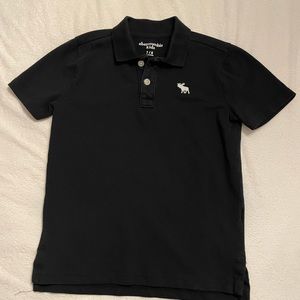 Boy’s Black Abercrombie Kids Polo